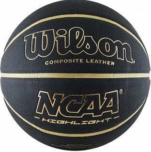 Мяч баскетбольный “Wilson NCAA Highlight Gold” АРТ.Wtb067519xb07
